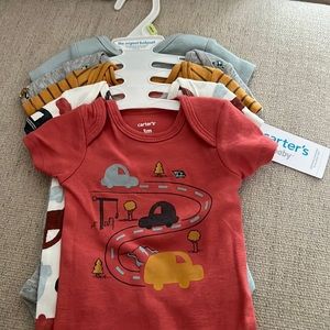 Carters five bodysuit pack